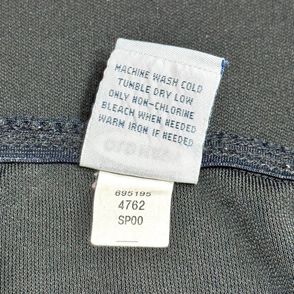 Vtg 90s Y2K Old Navy Stretch Pencil Skirt Witchy Whimsigoth Capsule Grunge Black - Picture 6 of 10